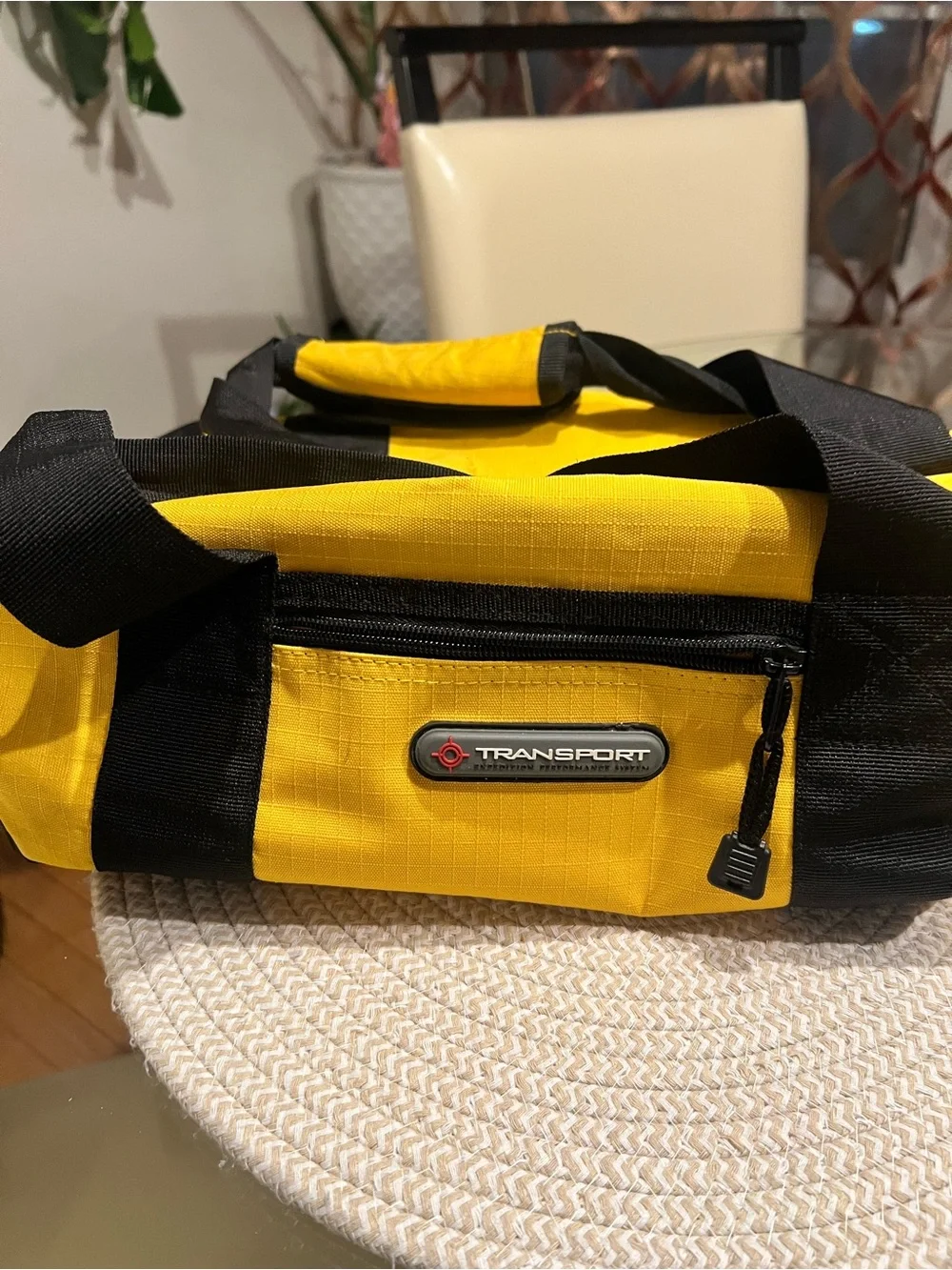 Set of 2 (Yellow and Red) Duffel Bag Set